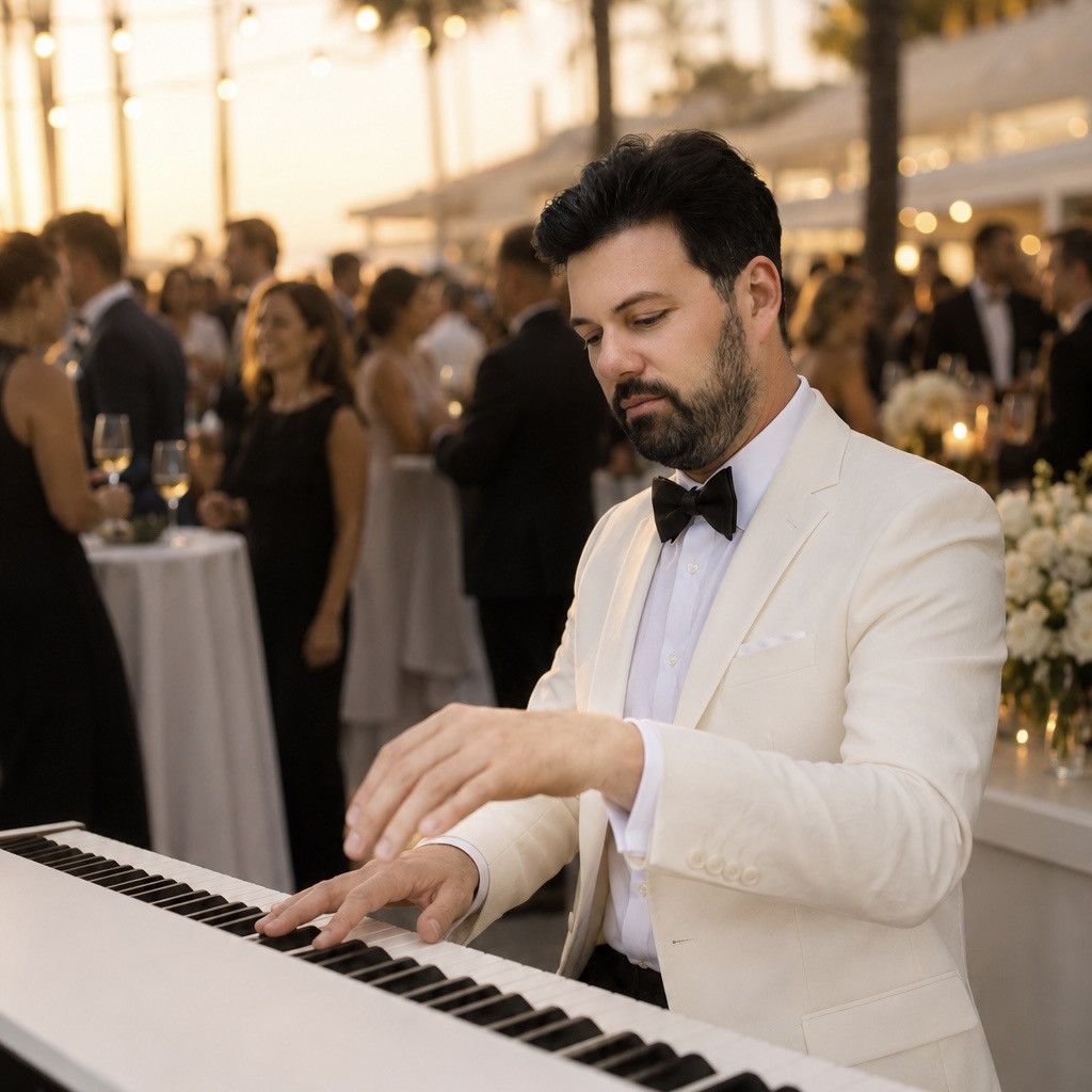 Cocktail hour piano music collection